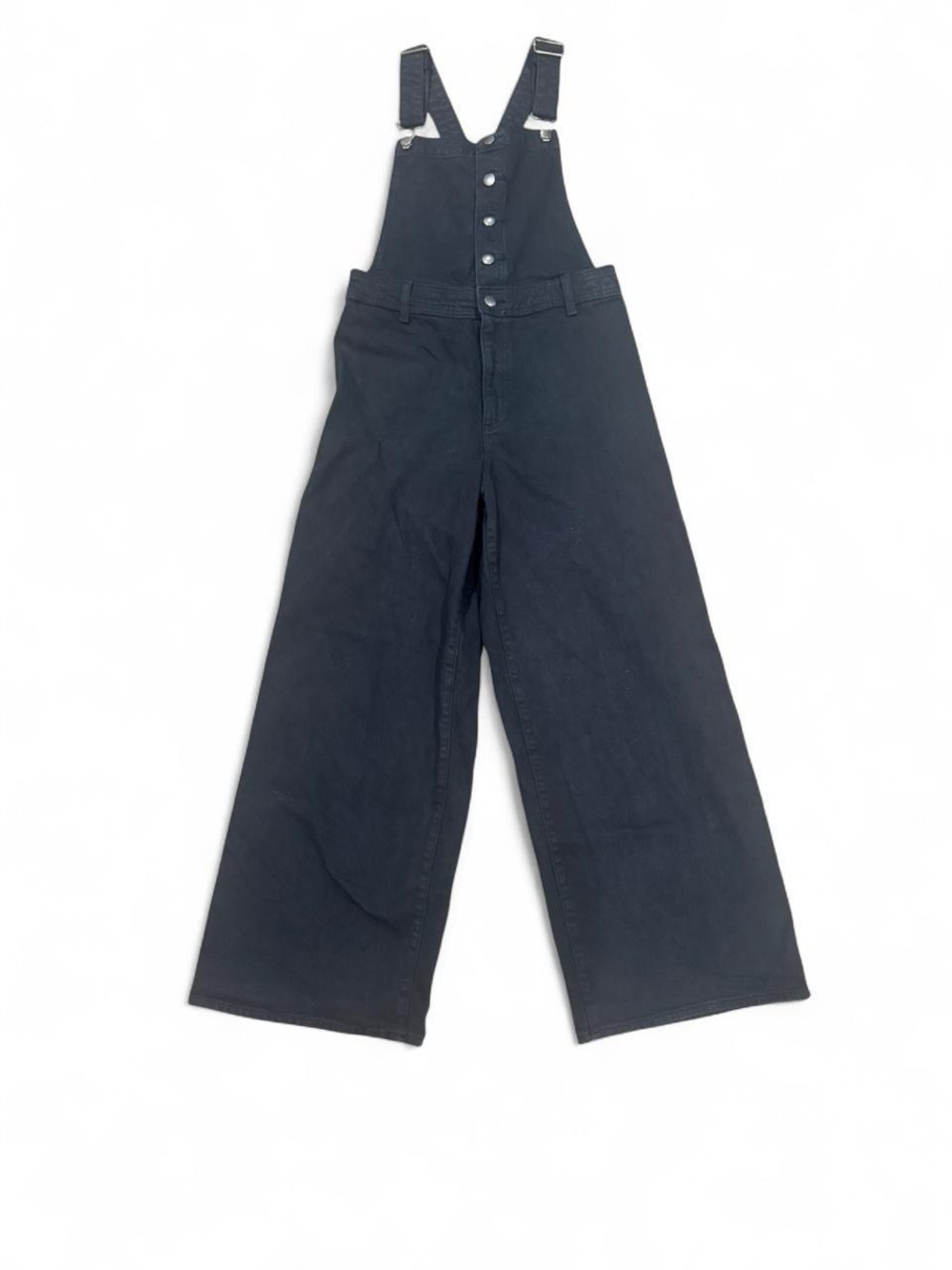 Universal Thread Black Wide-Leg Overalls